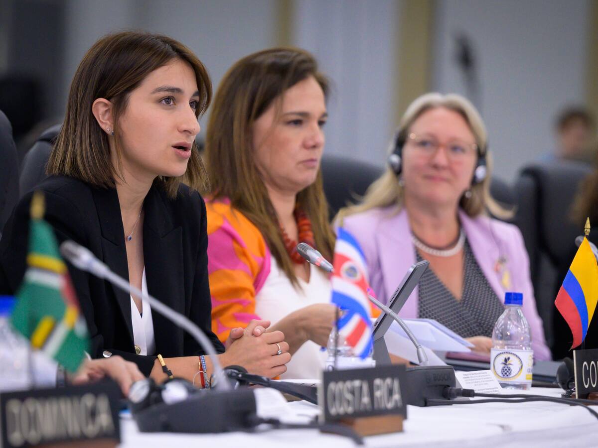 Canciller Sarabia propone a Colombia como sede de la Asamblea de la OEA en 2028