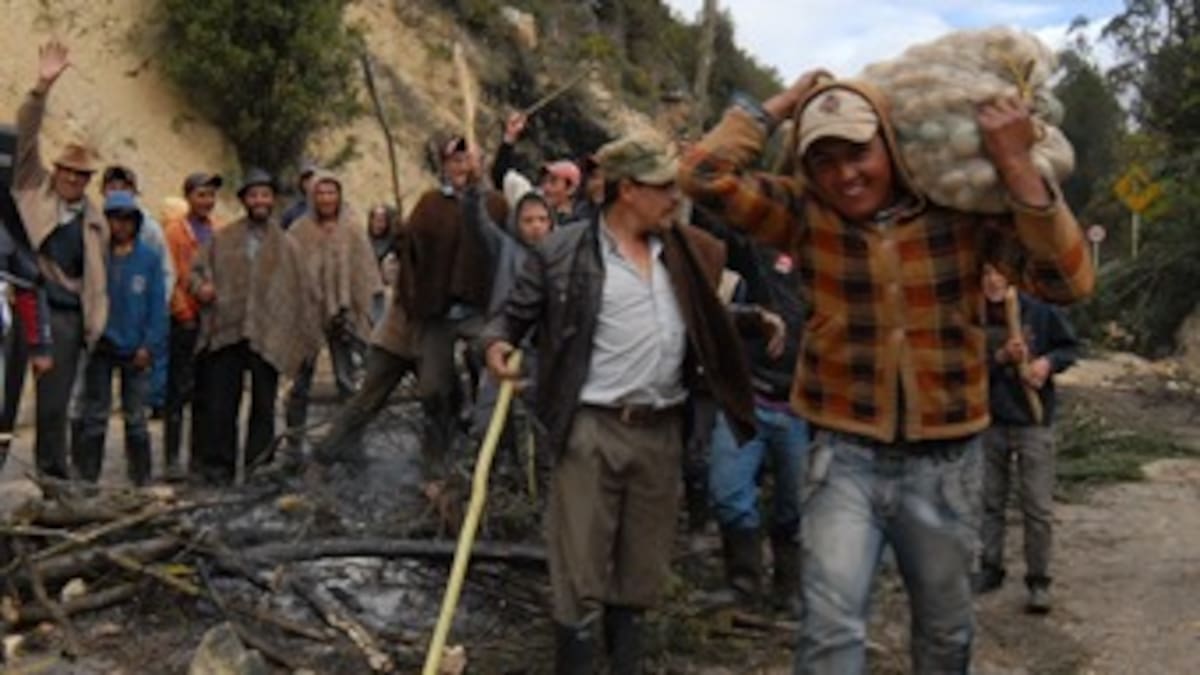 Representantes del paro agrario en Boyacá proponen tregua