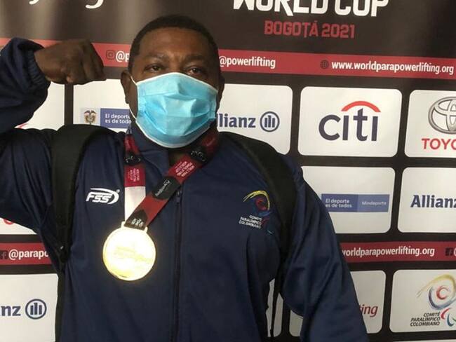 Francisco Palomeque, bronce en la Copa Mundo de Para Powerlifting