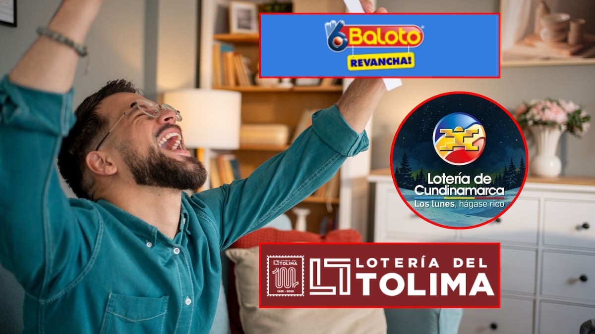 Resultados de las loterías de Cundinamarca, Tolima, ColorLoto y Baloto Revancha HOY 27 de abril