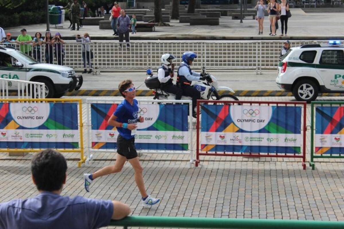 Manuel Agudelo fue el primero en llegar a la meta