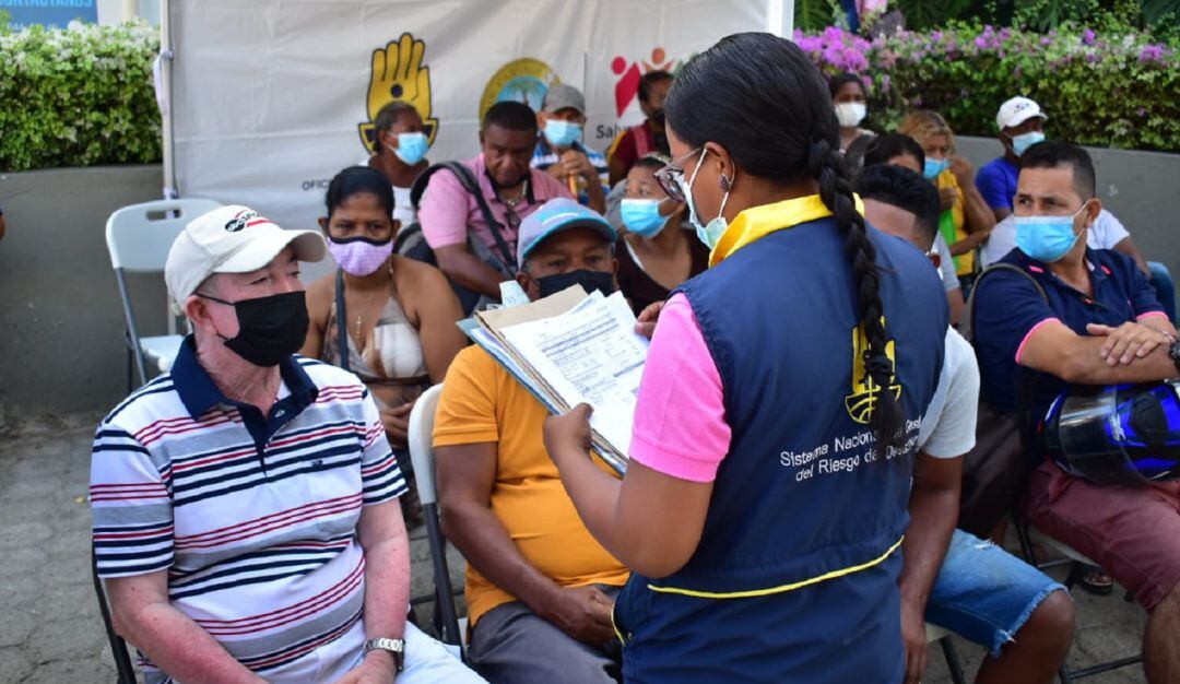 De los más de 1.400 damnificados que se esperaba, se acercaran a traer su documentación, finalmente lo hicieron poco más de 1.000