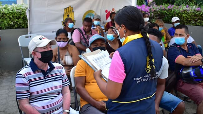 De los más de 1.400 damnificados que se esperaba, se acercaran a traer su documentación, finalmente lo hicieron poco más de 1.000