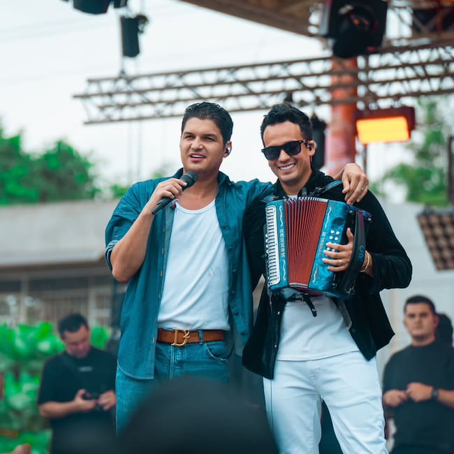 Elder Dayán y Carlos Rueda. // Cortesía