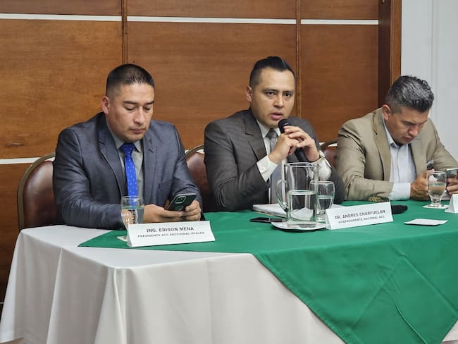 Directivos Asociación Colombia de Camioneros | Foto: Caracol Radio