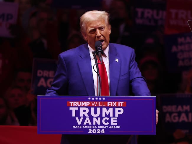 Campaña Trump se distancia de "broma" sobre Puerto Rico calificada de "basura flotante" en su mitin. (Foto: EFE)