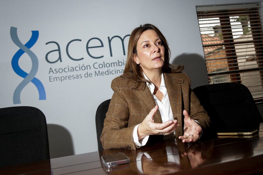 Ana María Vesga, presidenta de Acemi.