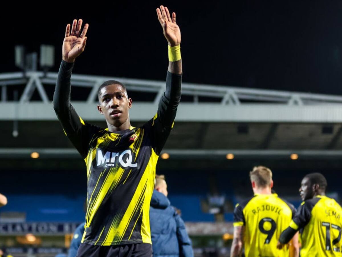 Golazo de Yaser Asprilla con Watford fue nominado al mejor del mes en Inglaterra