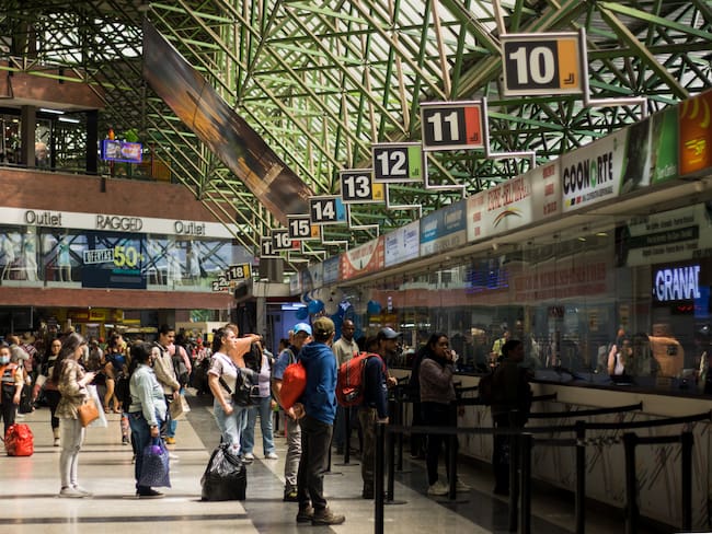 Cerca de un millón de viajeros pasarán por las terminales de Medellín