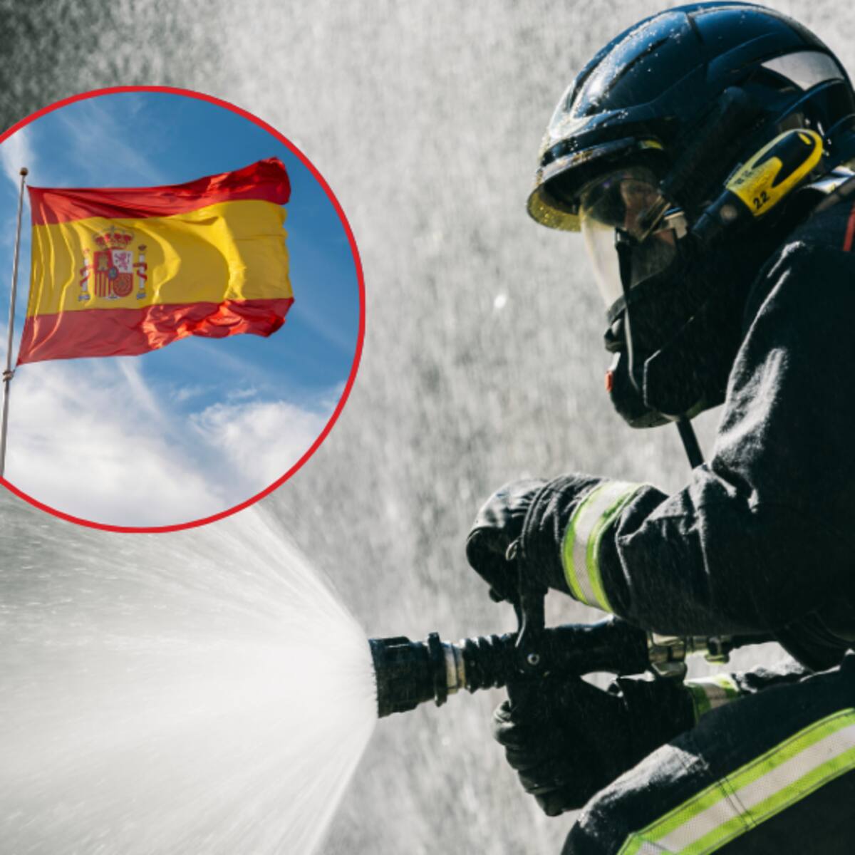 Bomberos avanzan hacia la contención del incendio al norte de Madrid, España