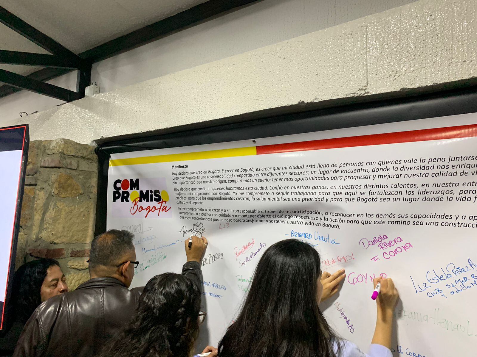 Foto: prensa Compromiso Bogotá.