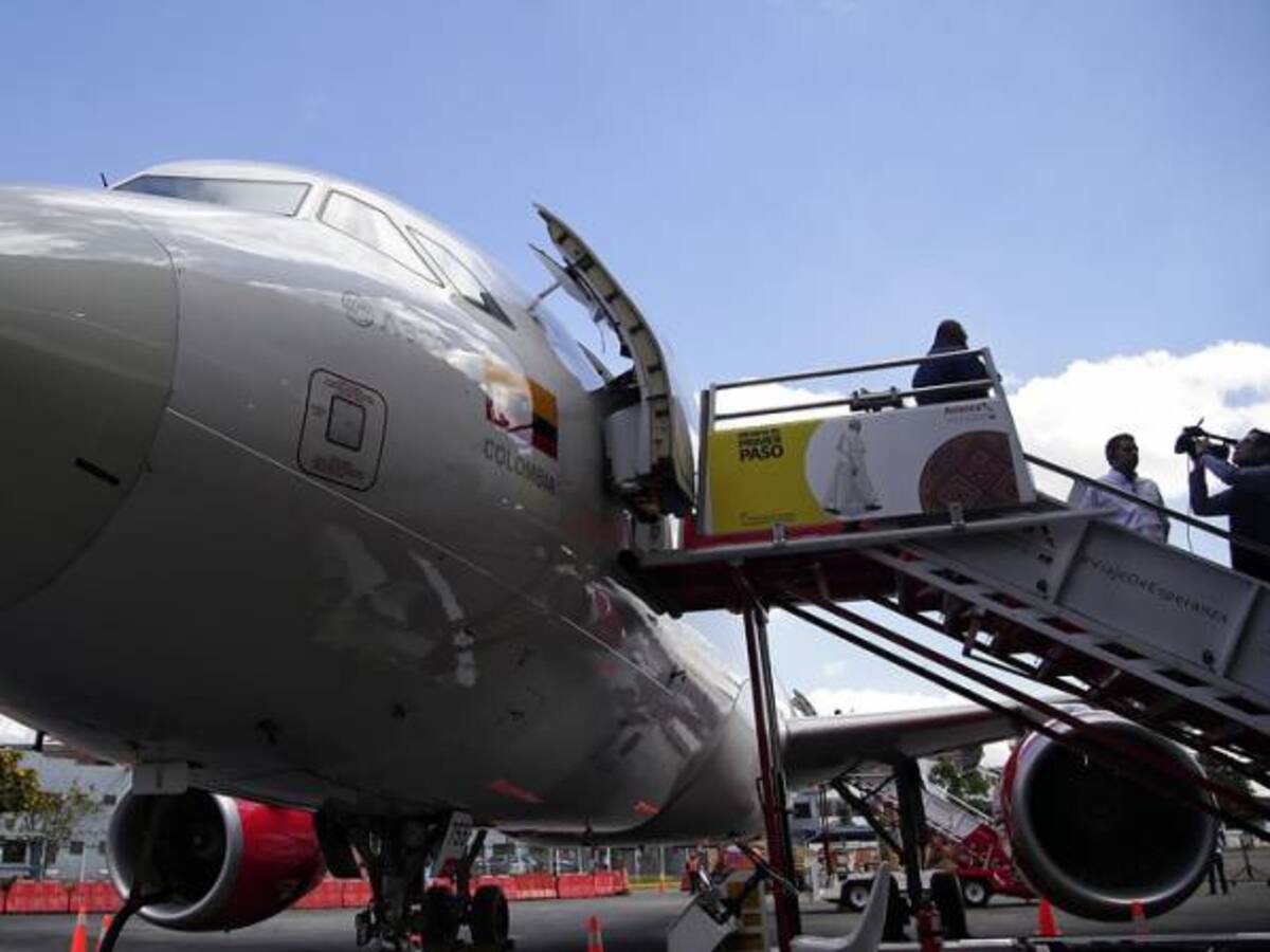 Quedaron listos los horarios de los vuelos que se cumplirán por visita del papa Francisco