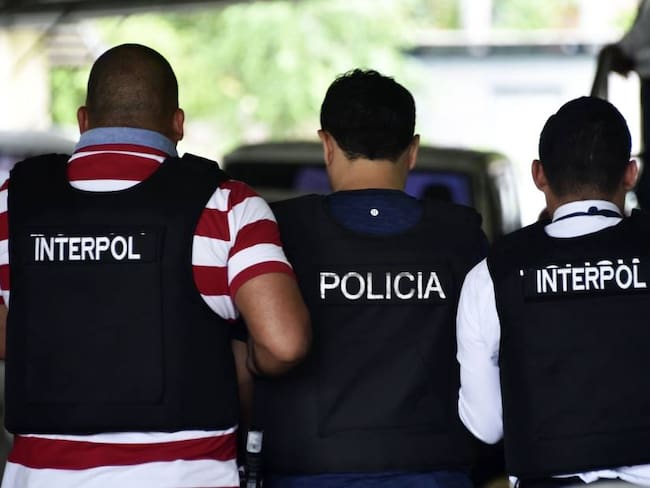 Operativo de la Interpol en Panamá.                    Foto: Getty 