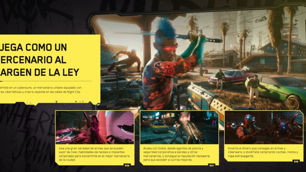 Cyberpunk 2077: primer parche corrigió errores y mejoró rendimiento