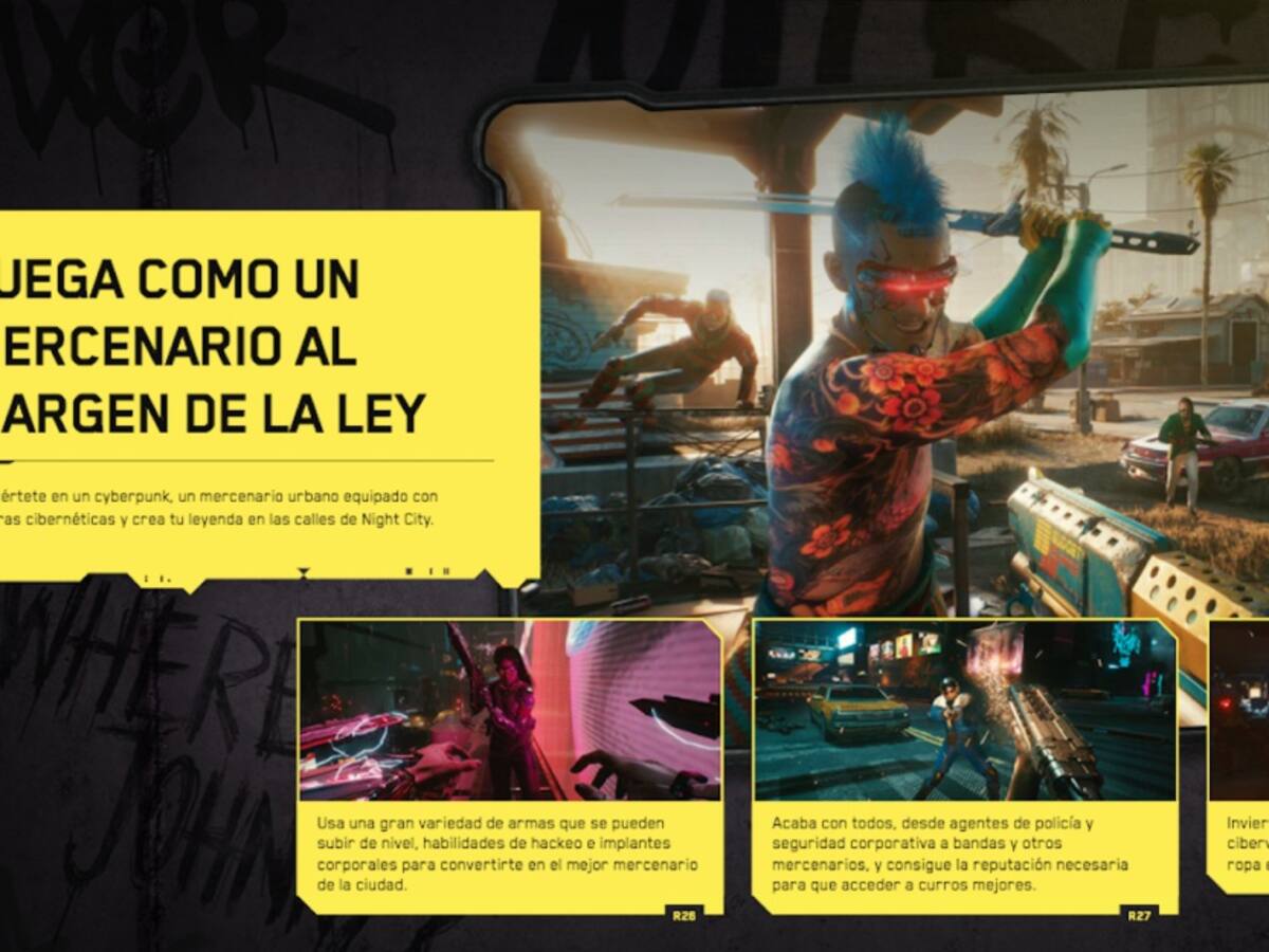 Cyberpunk 2077: primer parche corrigió errores y mejoró rendimiento