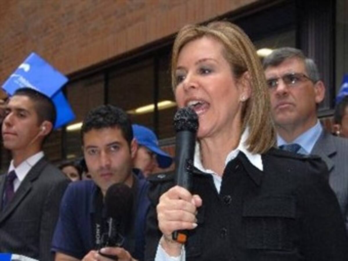 Noemí Sanín: seré garante del acuerdo entre el Partido Conservador y Santos