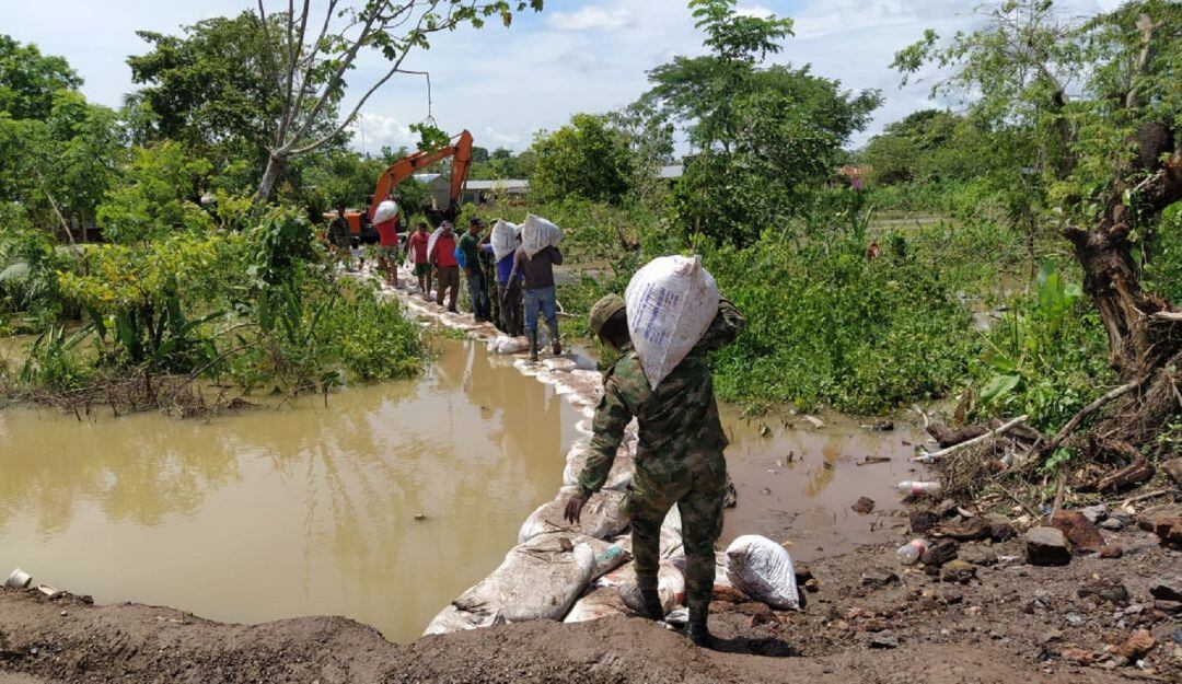 Las labores se adelantan en el municipio de Achí y el corregimiento de Puerto Venecia