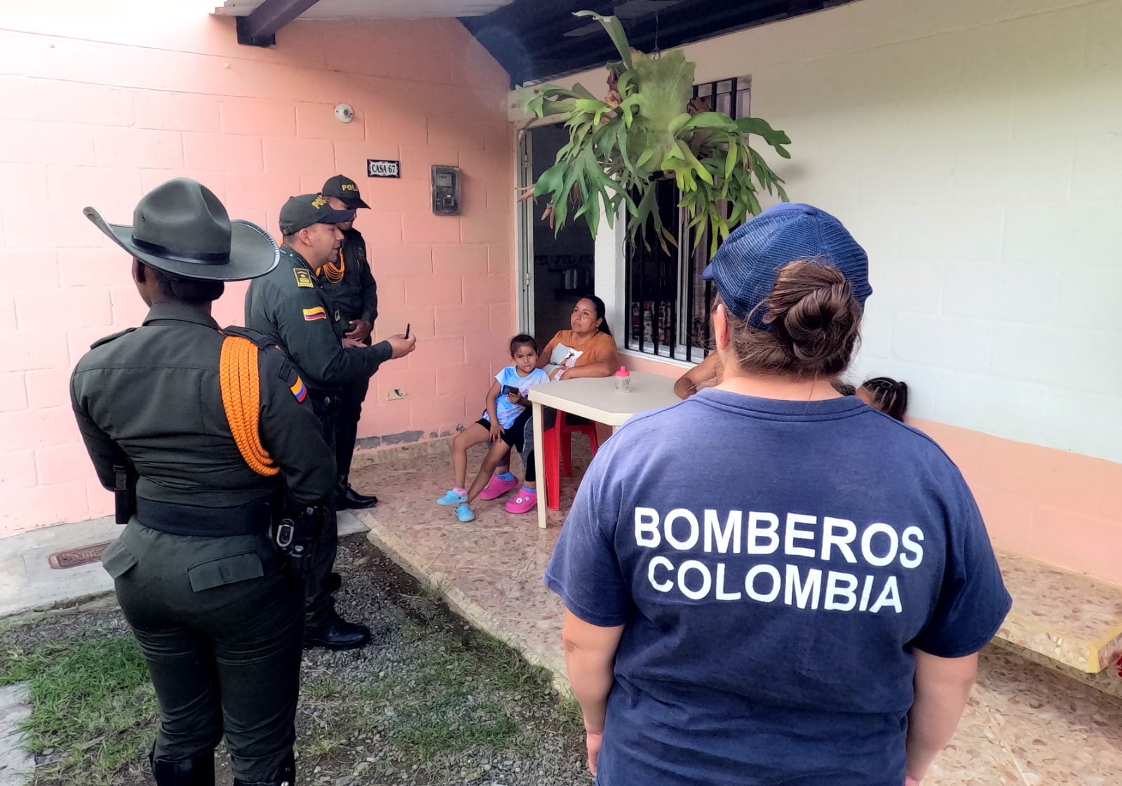 Actividades de capacitación en Salgar- foto policía Antioquia