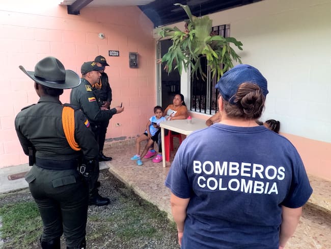 Actividades de capacitación en Salgar- foto policía Antioquia
