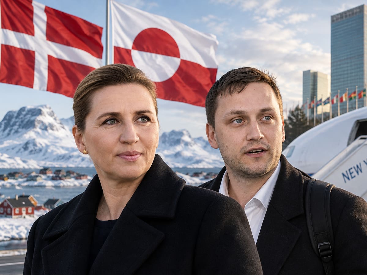 Frederiksen y Nielsen viajan a EE.UU. para firmar el acuerdo sobre Groenlandia