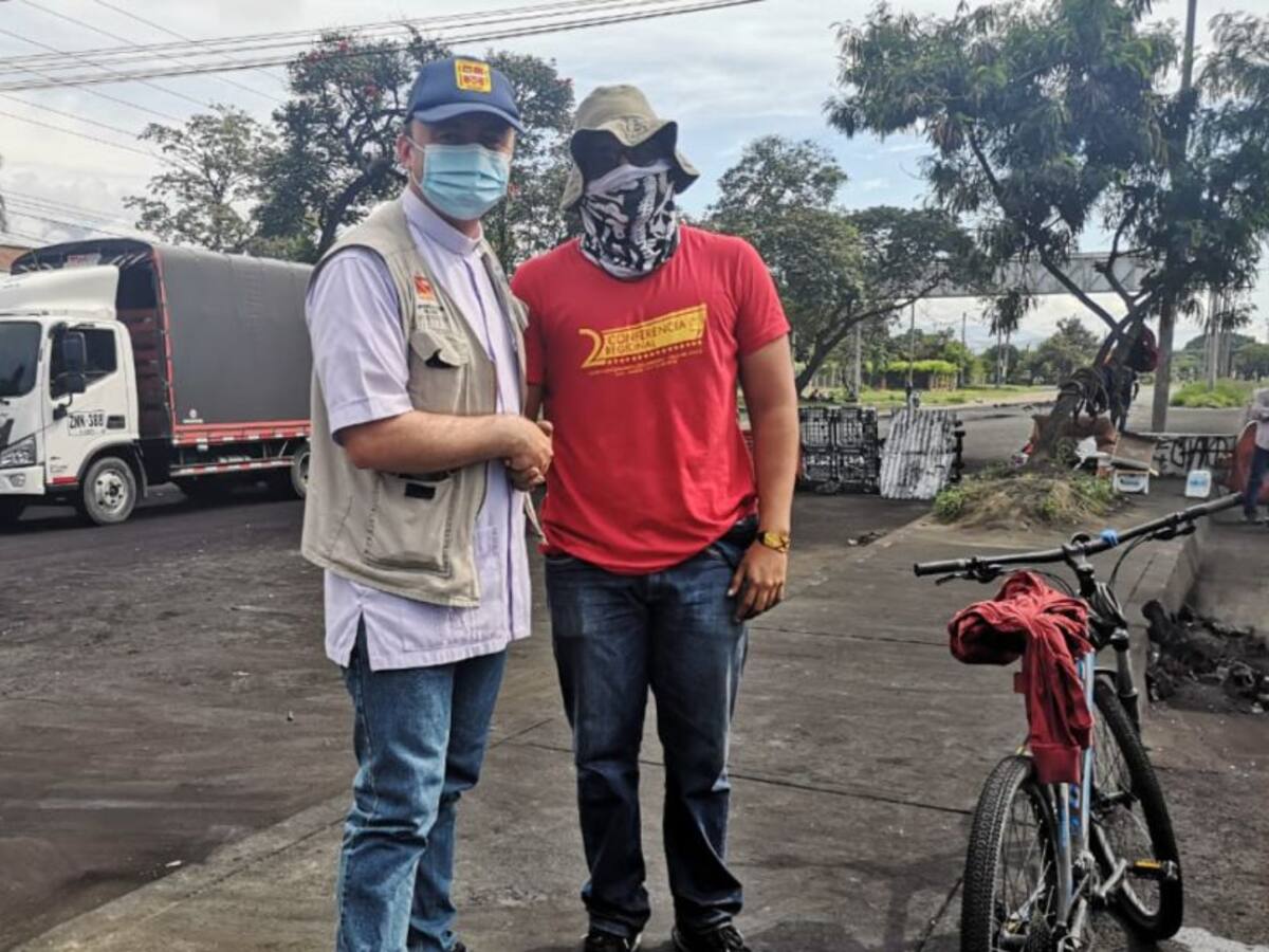 Por medio del diálogo se activaron dos corredores humanitarios en Cali