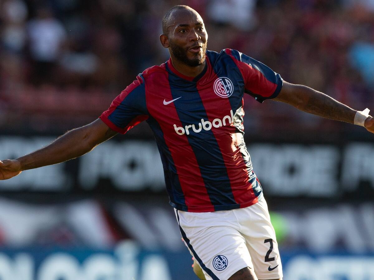 Video: Diego Herazo y su primer gol con San Lorenzo en modo ‘Lukaku colombiano’