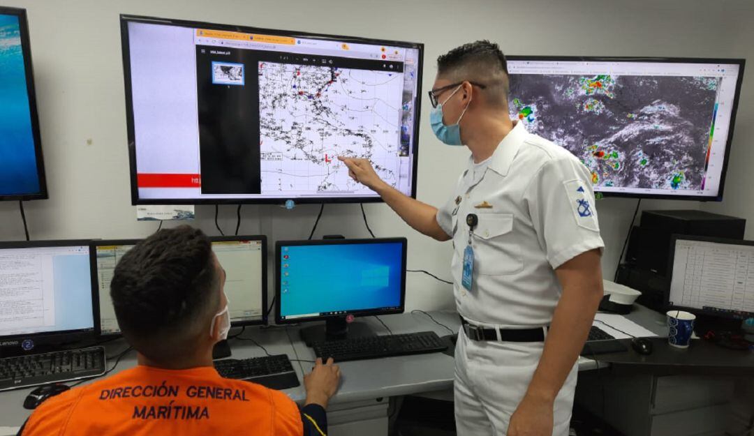 La Dimar advirtió que habrá vientos con velocidades entre 38 a 50 kilómetros por hora y oleaje hasta los 2.9 metros de altura