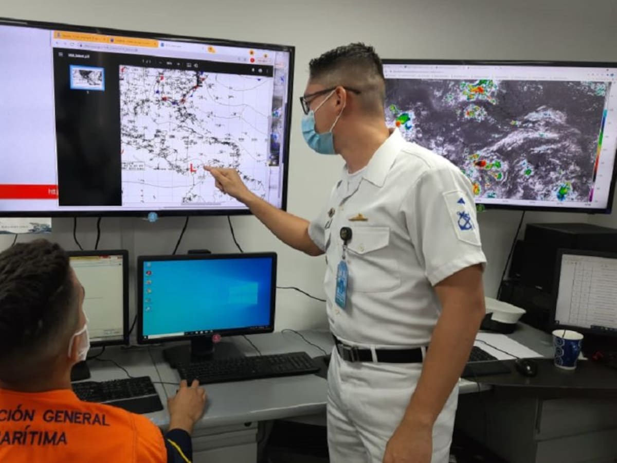 Onda tropical generará fuertes vientos en el Caribe colombiano