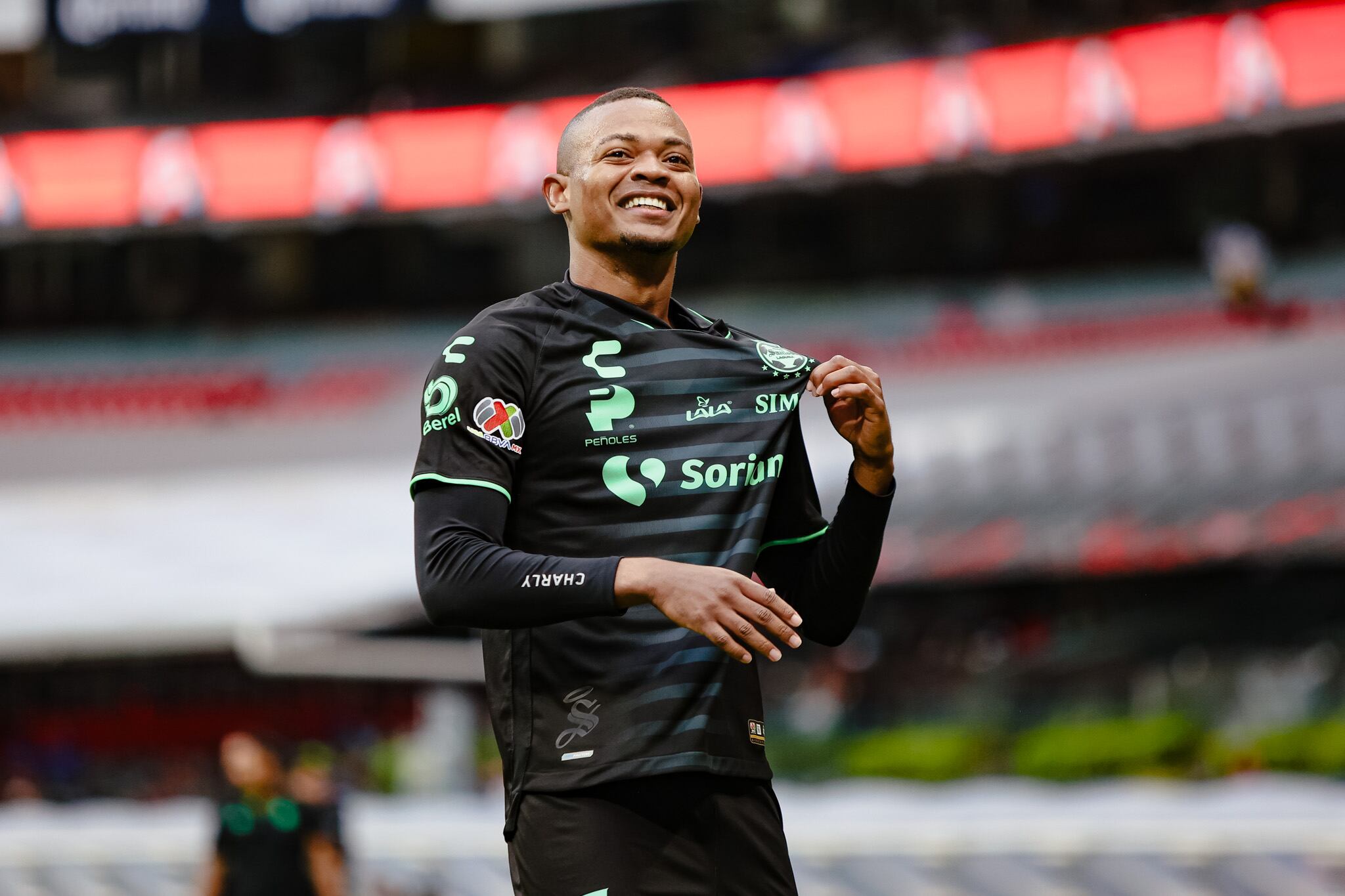 Harold Preciado con Santos Laguna | Foto: Club Santos (Twitter)