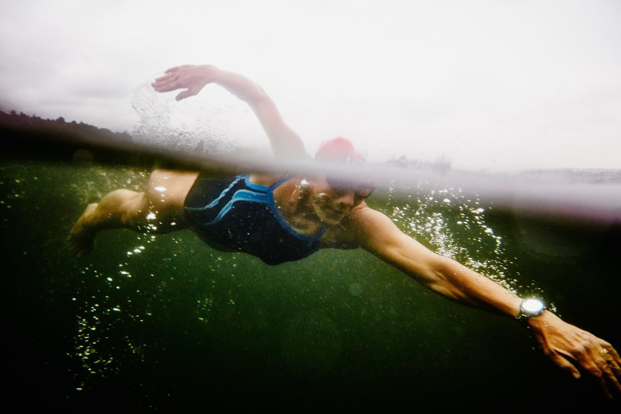 Imagen de referencia de natación. Foto: Getty Images