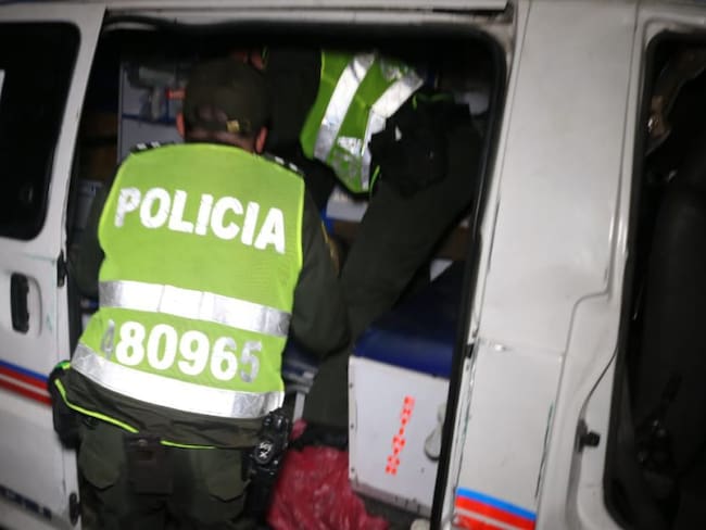 Capturada pareja que transportaba marihuana en una ambulancia