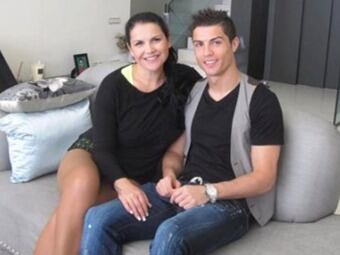 Katia Aveiro y Cristiano Ronaldo. Foto: Difusión