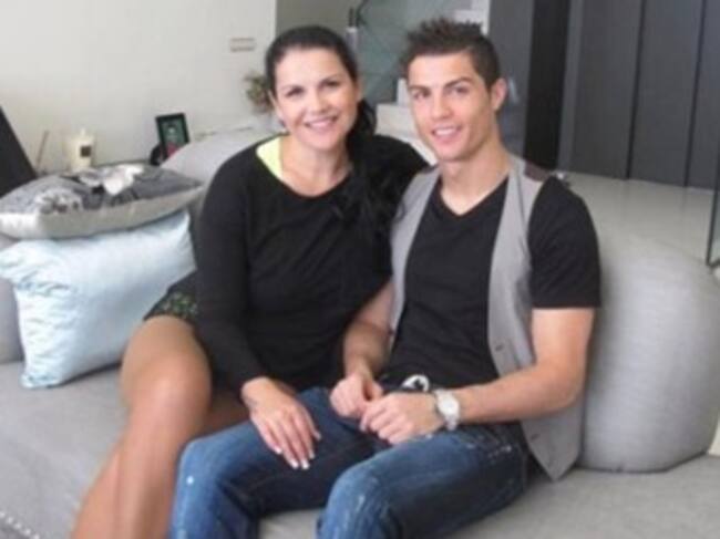 Katia Aveiro y Cristiano Ronaldo. Foto: Difusión