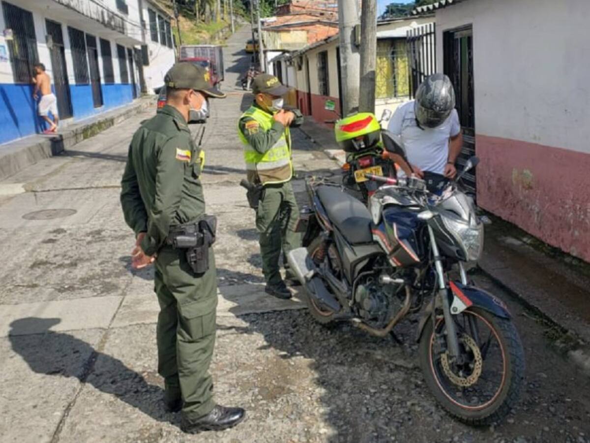Recuperadas tres motos robadas en Anserma y La Dorada