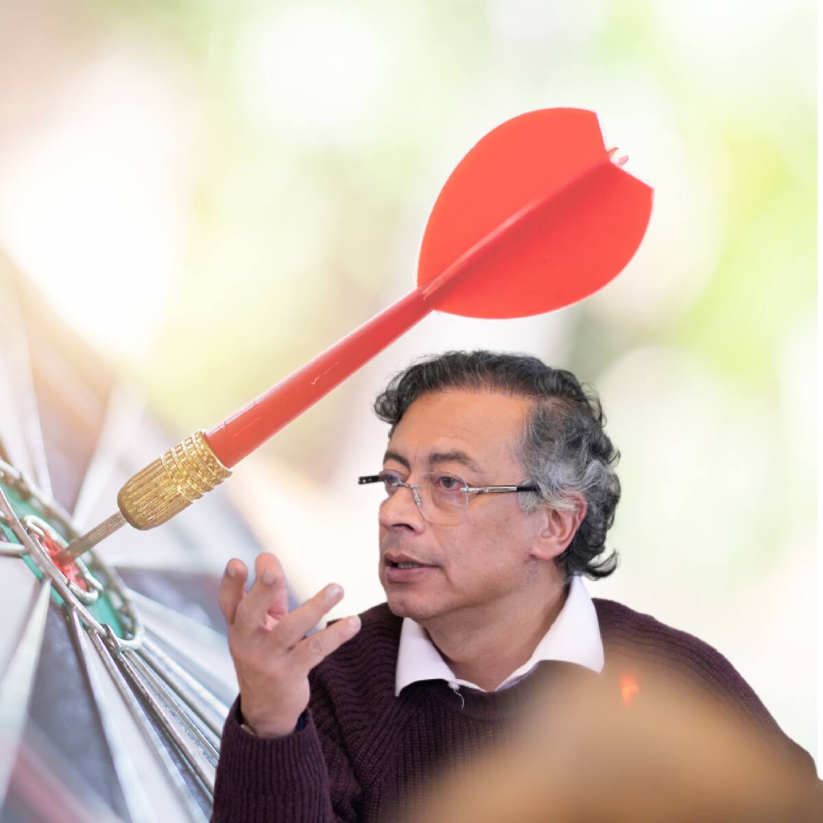Los dardos del presidente Gustavo Petro a sus críticos