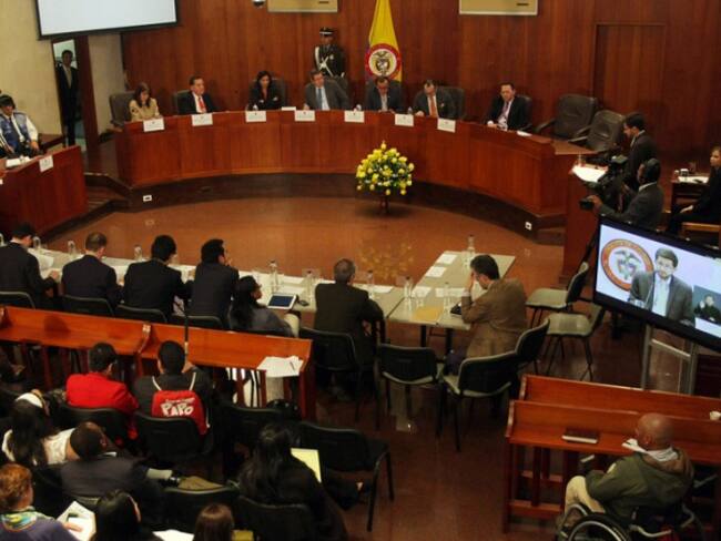 Corte Constitucional no ha decidido si hará audiencia pública sobre acuerdo de paz