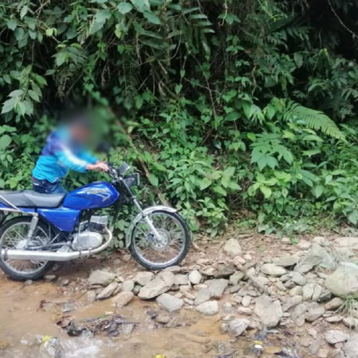 Recuperada motocicleta hurtada en la Galería de Pácora
