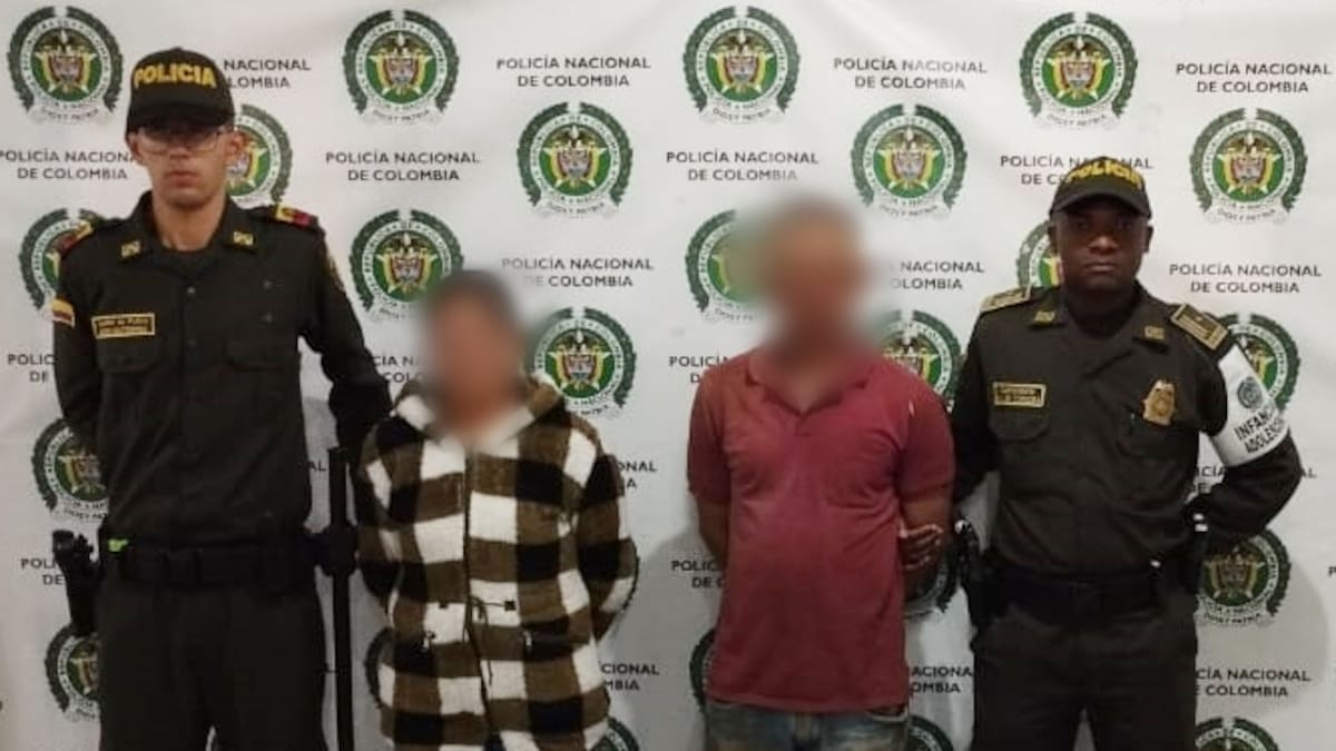 Abejorral: capturan a una pareja que presuntamente abusaba de una menor; la madre era cómplice