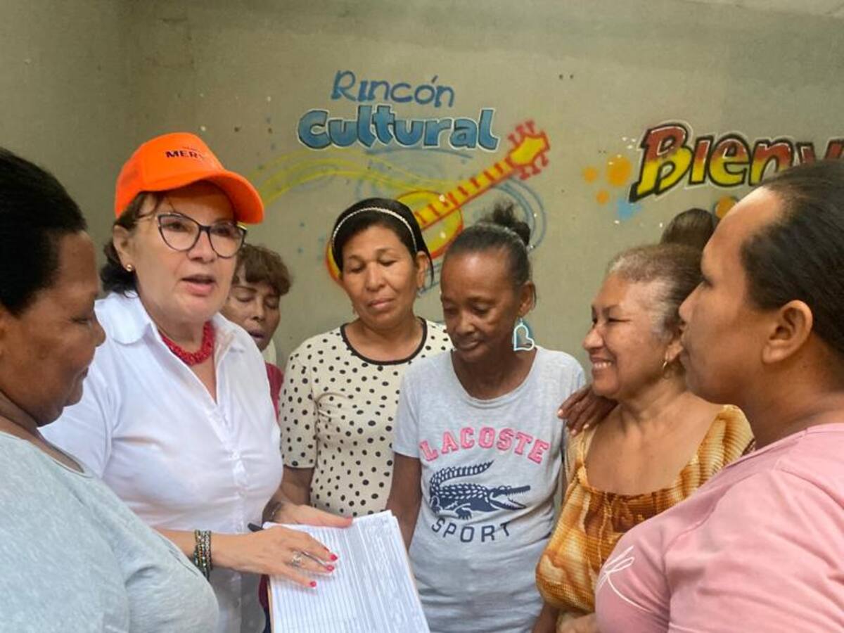 Campañas por la Alcaldía de Cartagena: Mery Luz Londoño inició recolección de firmas