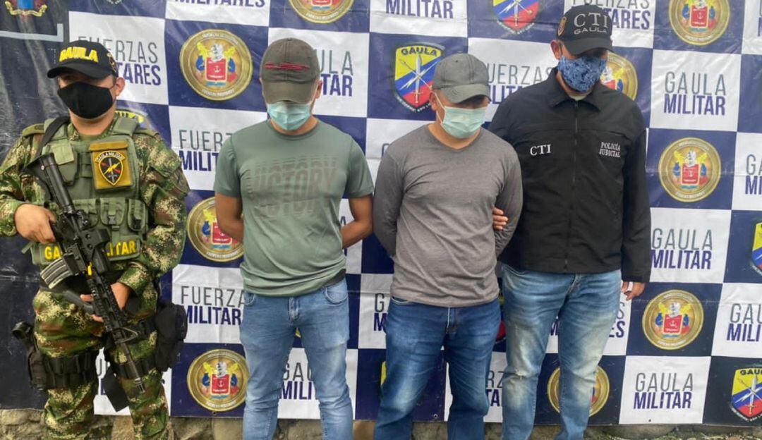 Capturados por los presuntos delitos de acceso carnal violento y extorsión