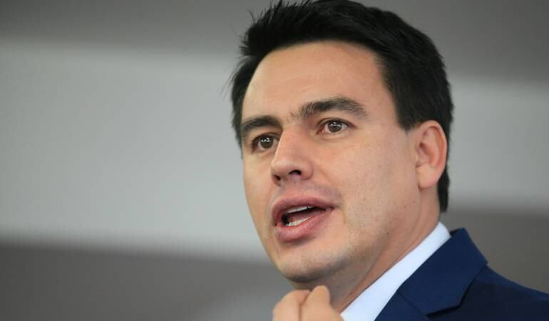 Jorge Rojas Giraldo, Ministro de Transporte.