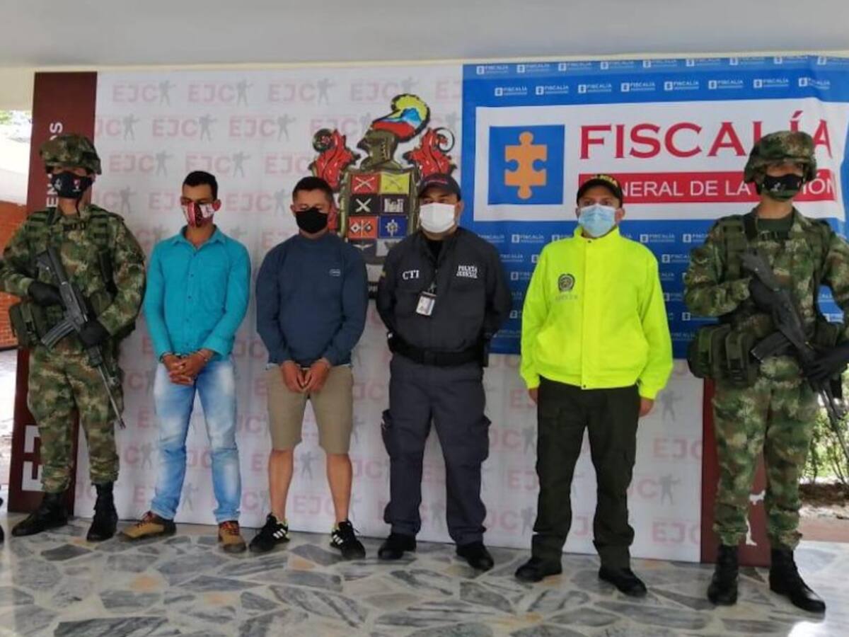 Capturados señalados de asesinato de líderes sociales en el Huila