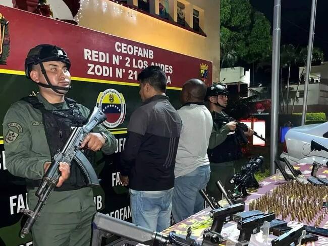 Operativo en frontera venezolana contra el Tren de Aragua/ Foto Cortesía