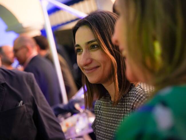 Laura Sarabia, directora del Departamento de Prosperidad Social durante el Festival de las Ideas 2023