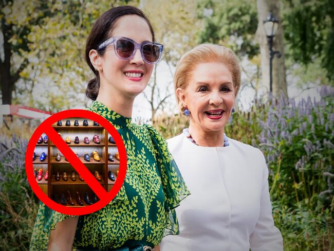 Carolina Herrera revela cuál es el tipo de zapato que una mujer nunca debe usar: “Se ve raro” // Caracol Radio