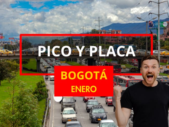 Pico y placa en Bogotá semana del 05 al 11 de enero 2026: Vehículos que no circulan y excepciones