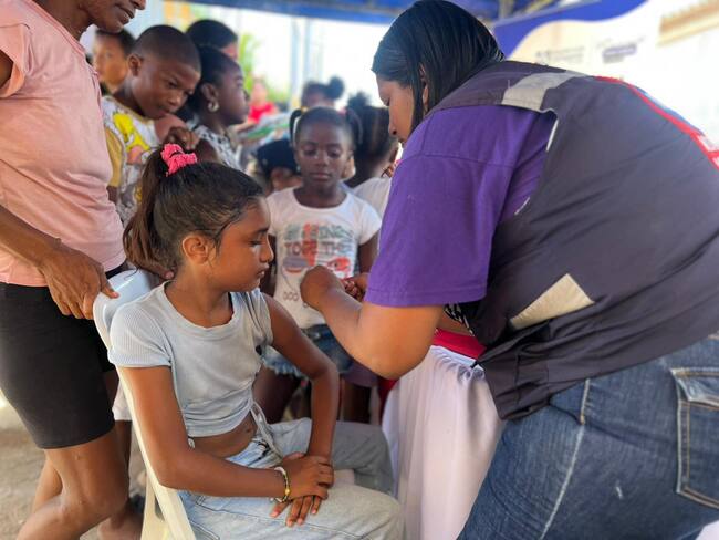 Jornada de vacunación. // Alcaldía de Cartagena