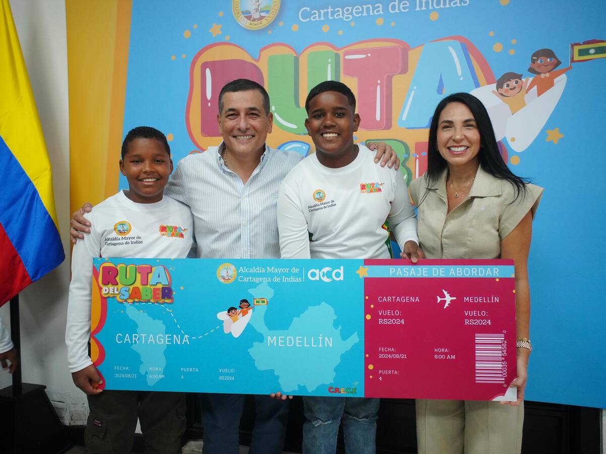 Ruta del Saber: una experiencia de intercambio que lleva 40 niños a Medellín