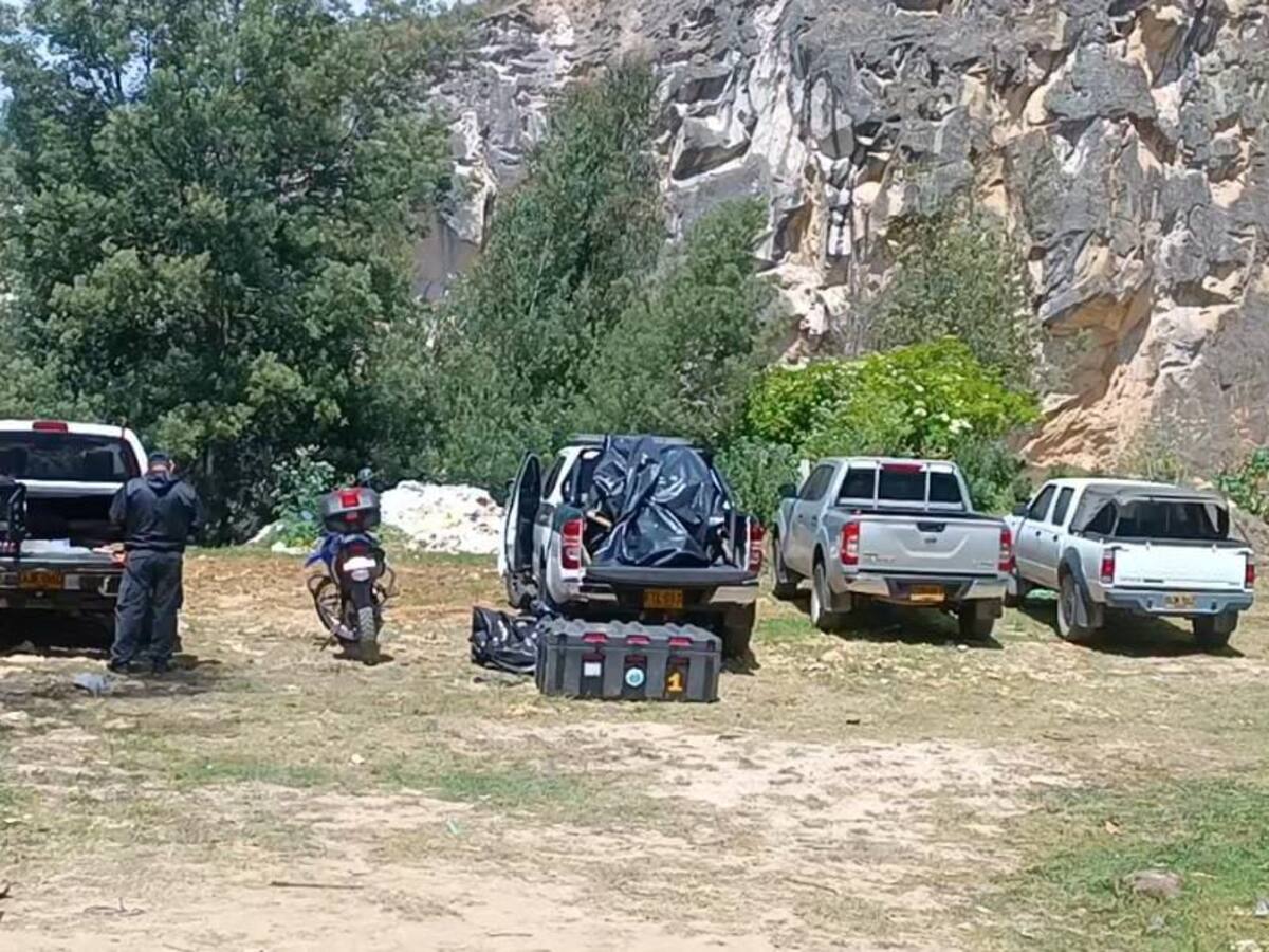 Hallazgo de restos en Sogamoso: Las autoridades investigaban si pertenece a Sarita Michel Vargas