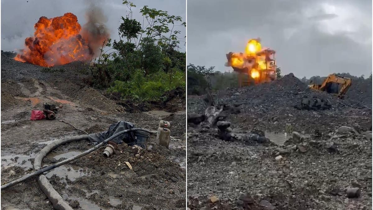 Destruyen complejo minero ilegal que producía más de $15 millones a las disidencias en el Tolima